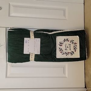 Rae Dunn corduroy throw blanket